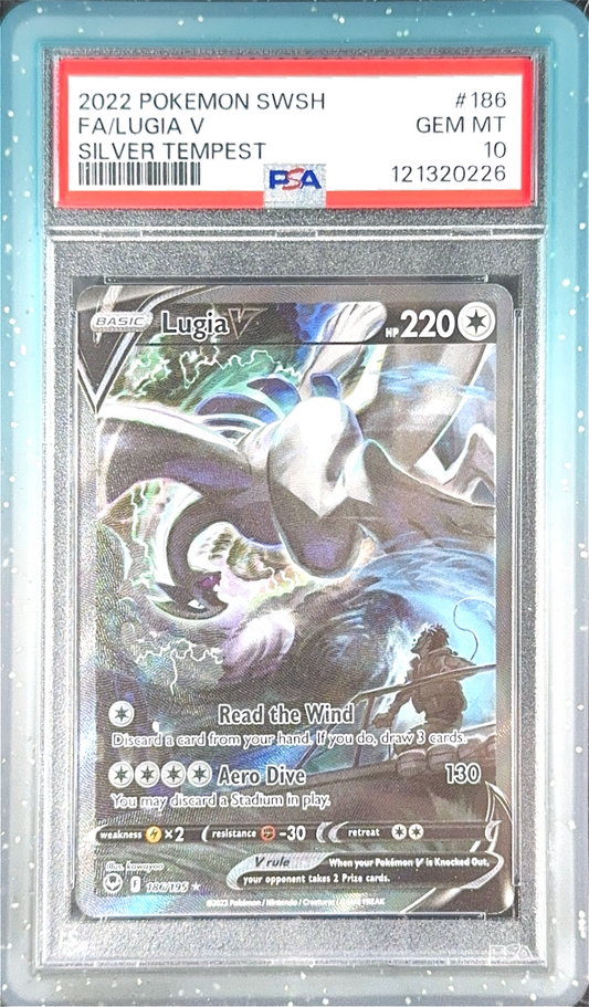 Lugia V Silver Tempest PSA 10